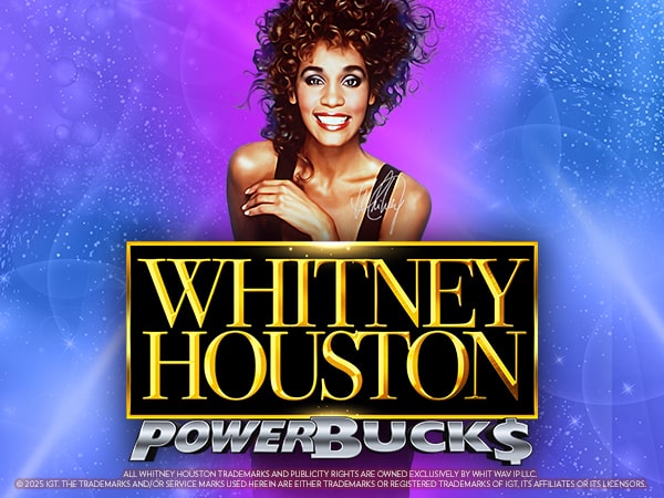 Powerbucks Whitney Houston Logo