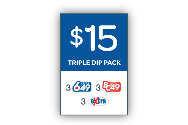 $15 Triple Dip Pack